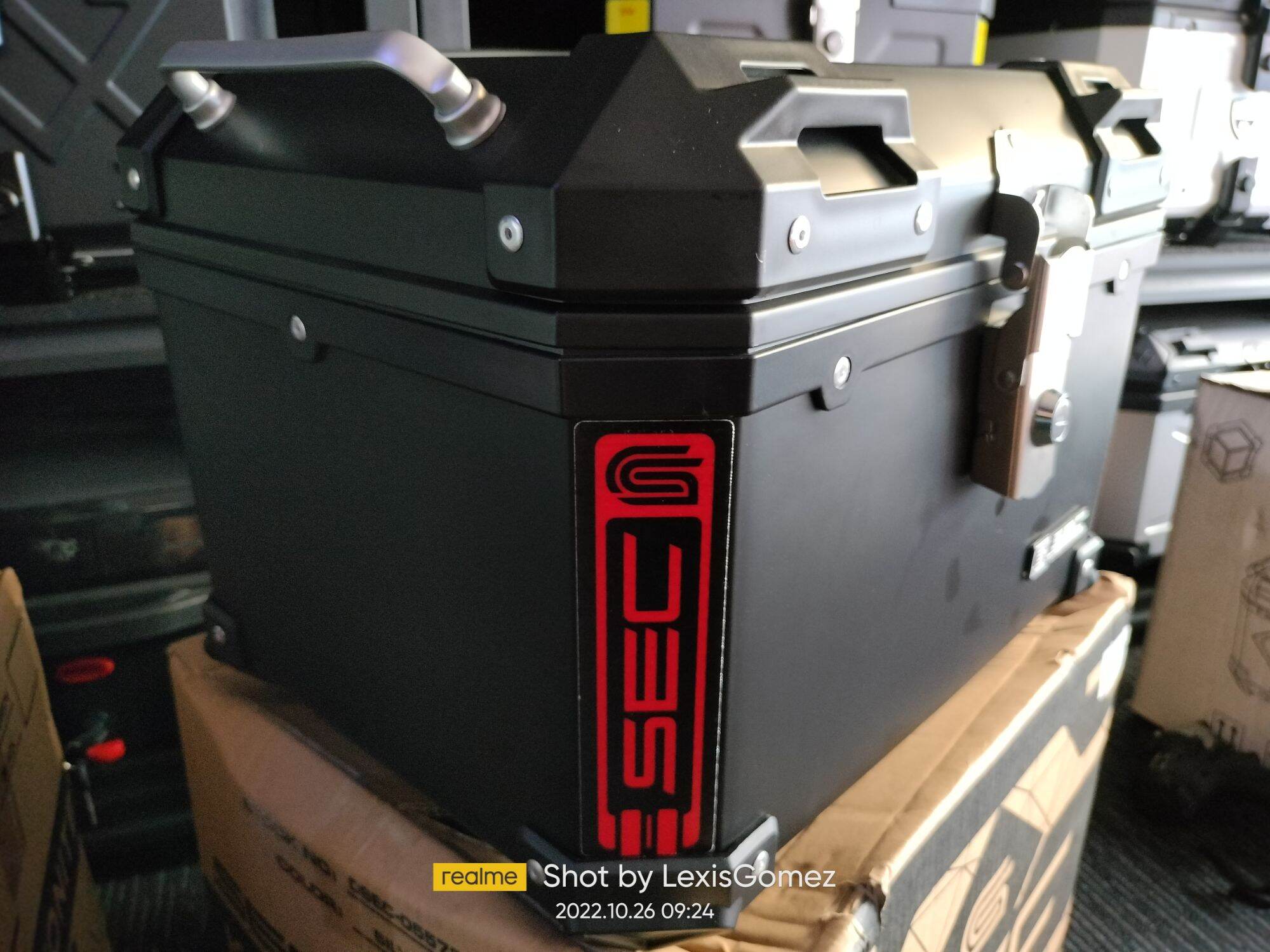 Sec Top Box 45 liters. 