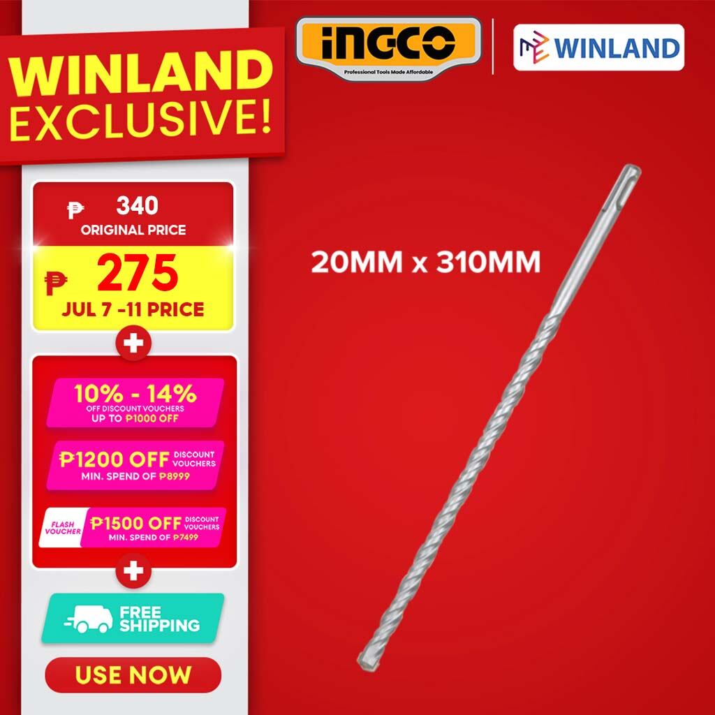 Ingco By Winland Sds Plus Masonry Drill Bit Mm X Mm For