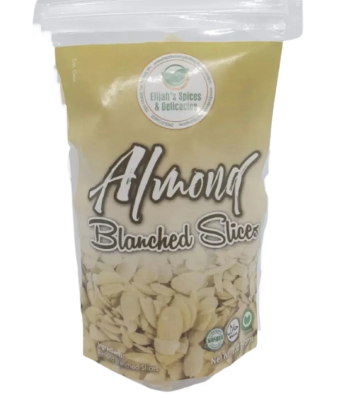Almonds Sliced and Blanched- 100 grams