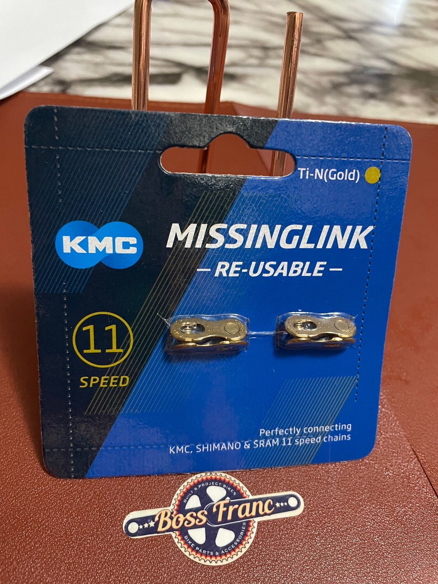 thumbnail image 2 of KMC CL555R 11 Speed MissingLink Joining Link, 2 Pairs 2 of 13