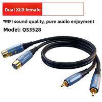 Choseal | Audio Connector Cable RCA to XLR Balanced Pair