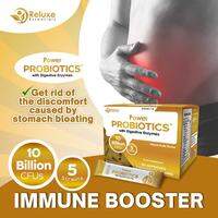 Power Probiotics Blended with Digestive Enzymes &vitamin C 10 billion CfU (30sachets)