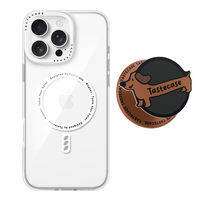 tastecase | Transparent Shockproof Magnetic Phone Case for iPhone 18