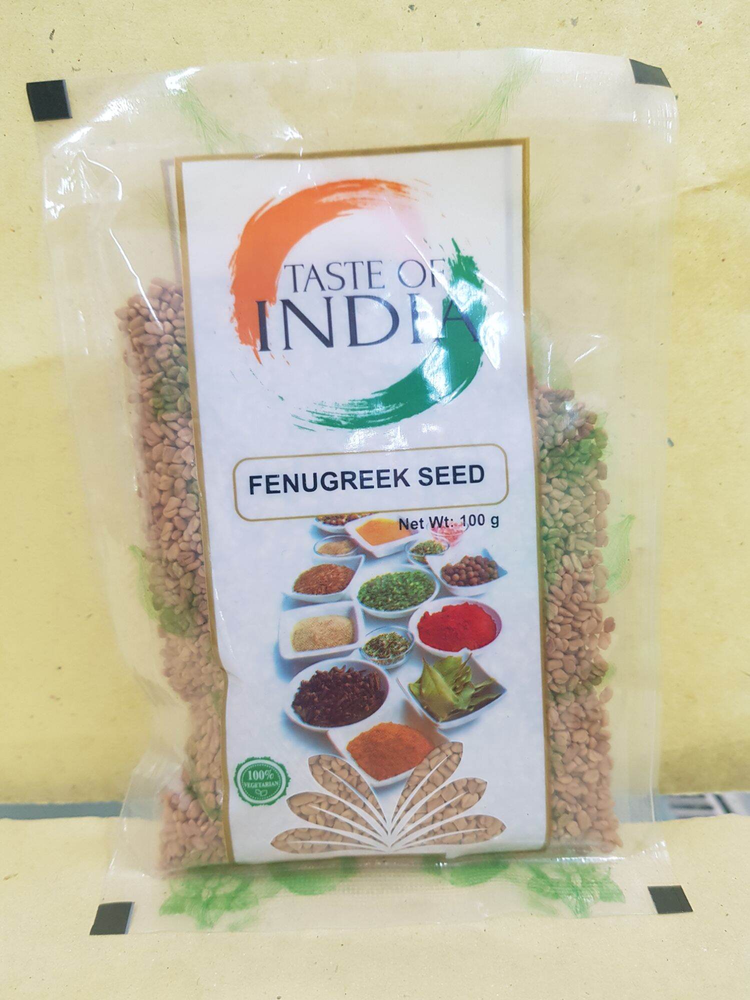 Taste of india Fenugreek seed 100gm Lazada PH
