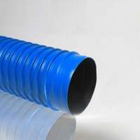 OUSHIDUN | Blue PVC Flexible Hose Dust Extraction Drainage And Ventilation Pipe