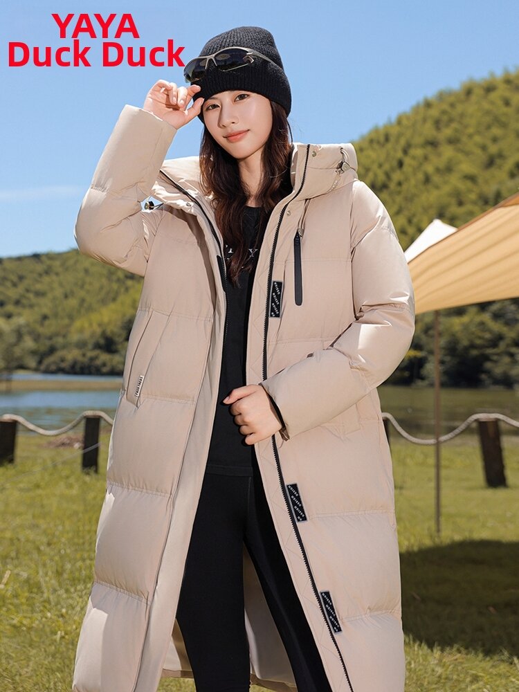 Hooded Warm Women's Long Down Coat Presyo 8,405 Piso*Libreng Shipping
