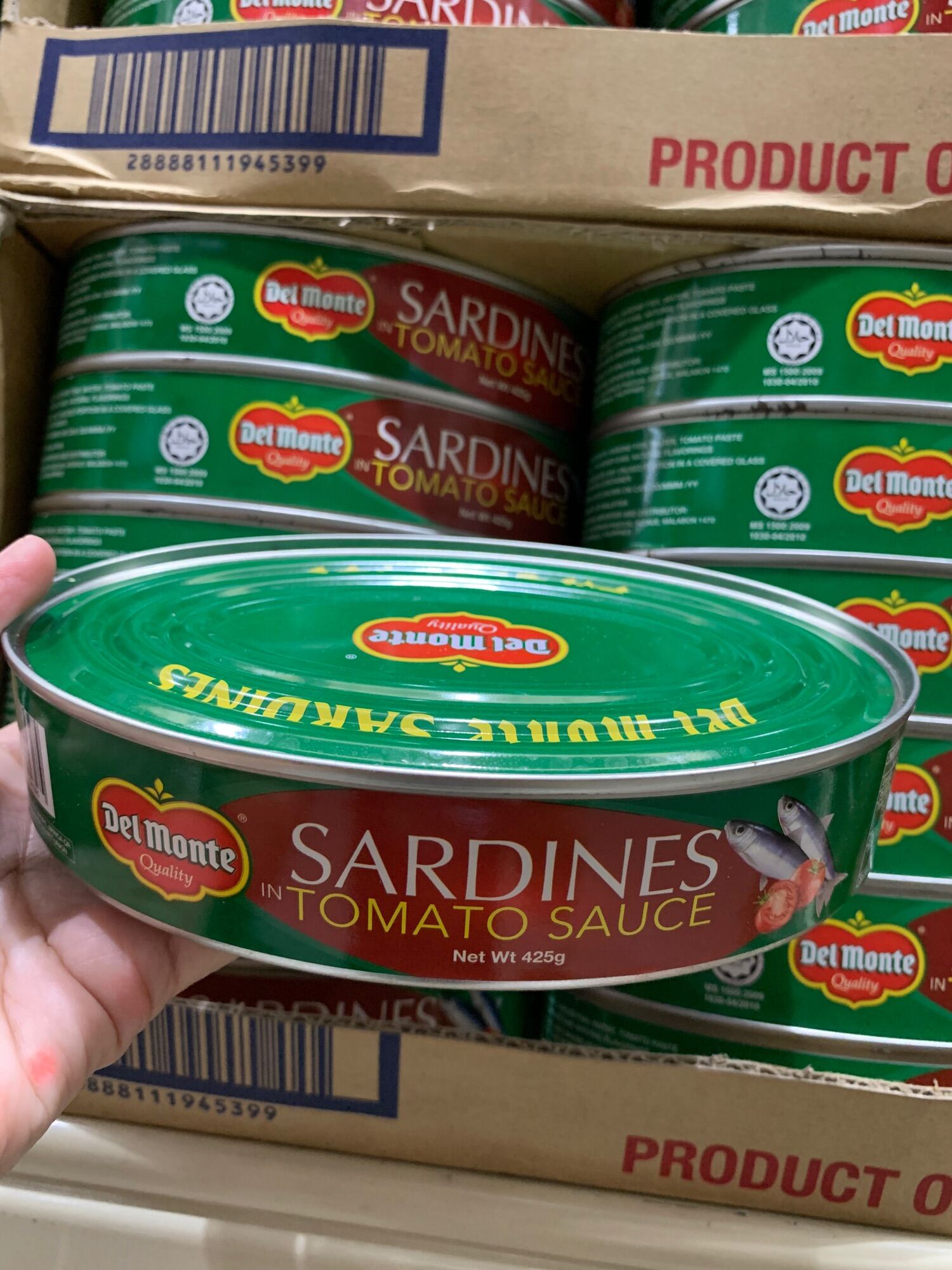Del Monte Sardines Oval in Tomato Sauce 425g Lazada PH