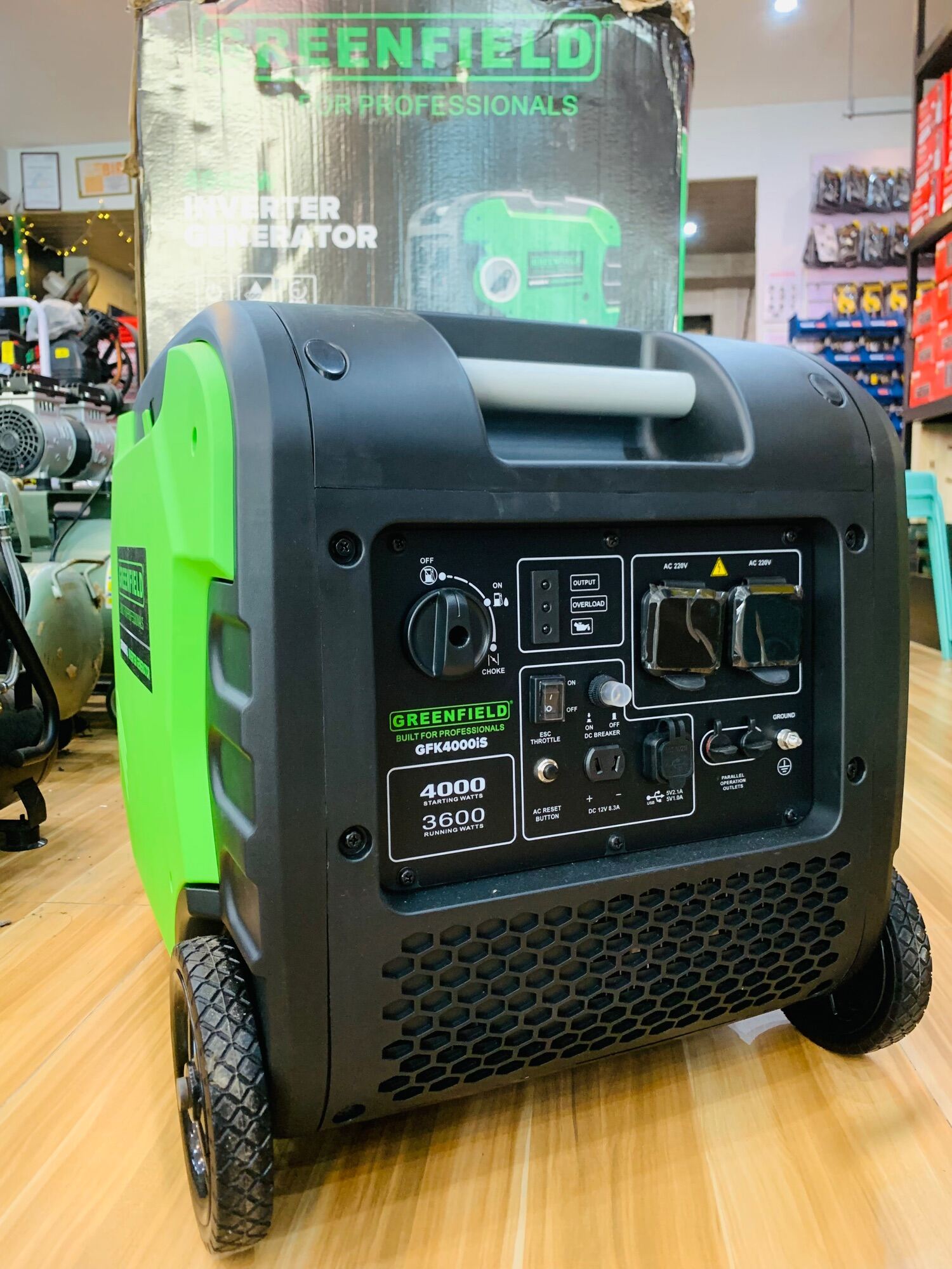 GREENFIELD INVERTER GENERATOR 4000W Lazada PH