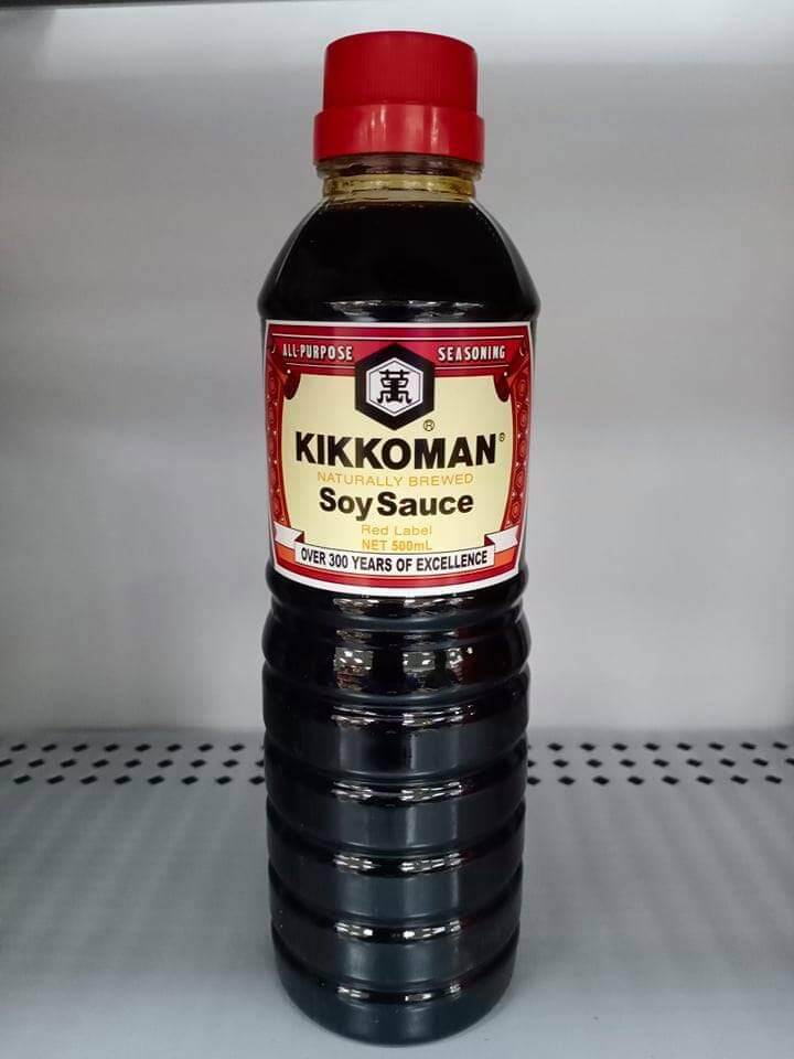 Kikkoman Naturally Brewed Soy Sauce (less Salt Or Original) 500ml ...