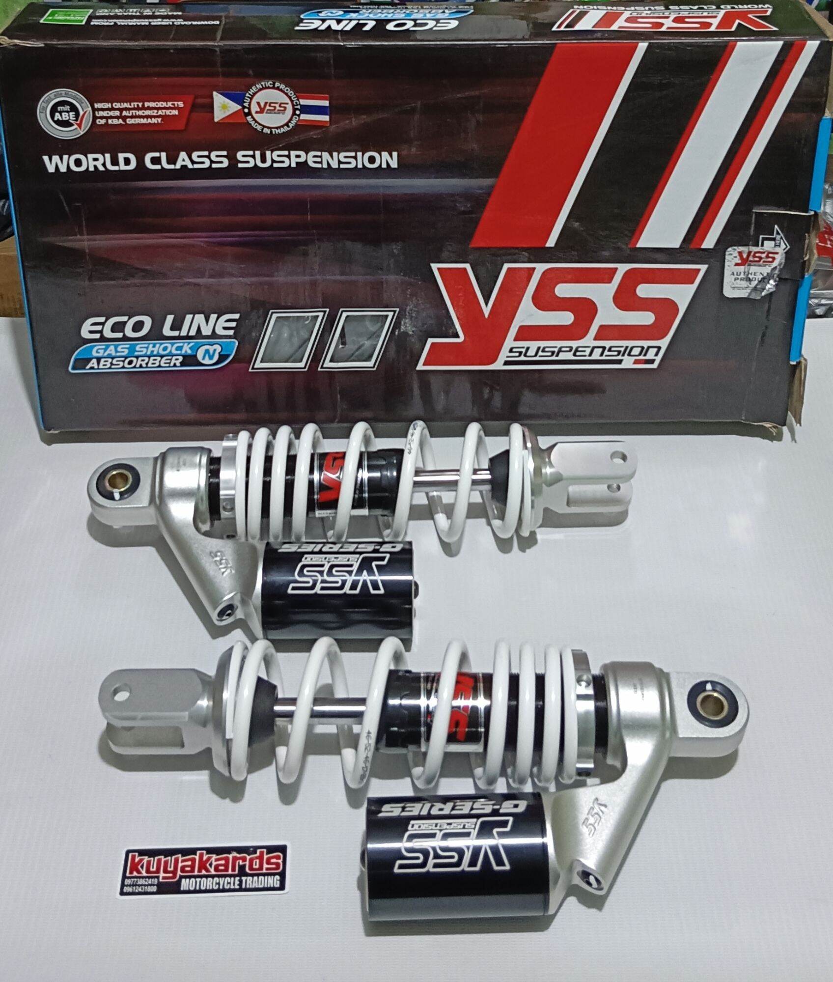 YSS 340MM TOP PLUS DUAL SHOCK FOR WAVE,XRM,SMASH,RAIDER J,SHOGUN