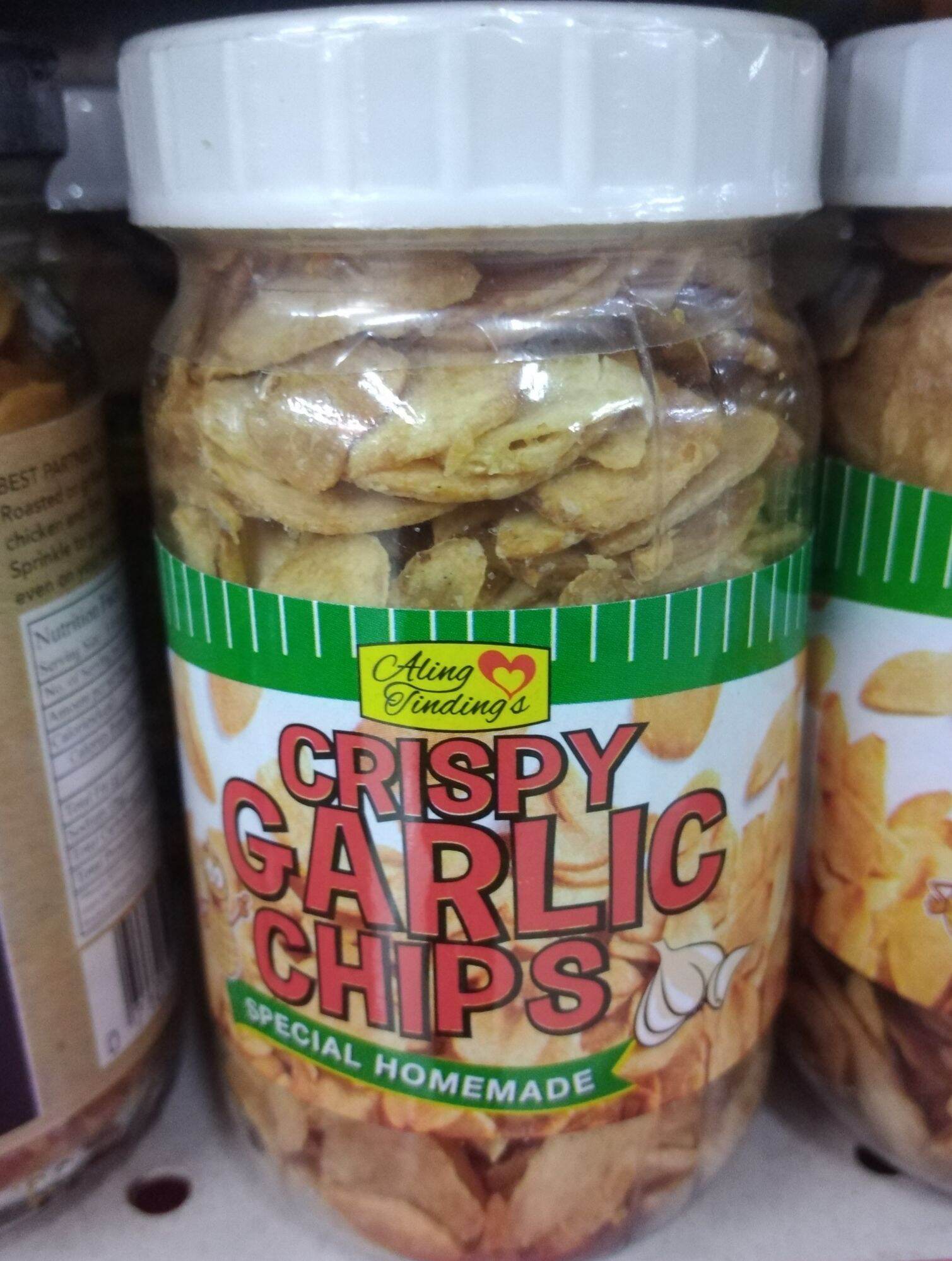 ALING TINDINGS CRISPY GARLIC CHIPS SPECIAL HOMEMADE Lazada PH