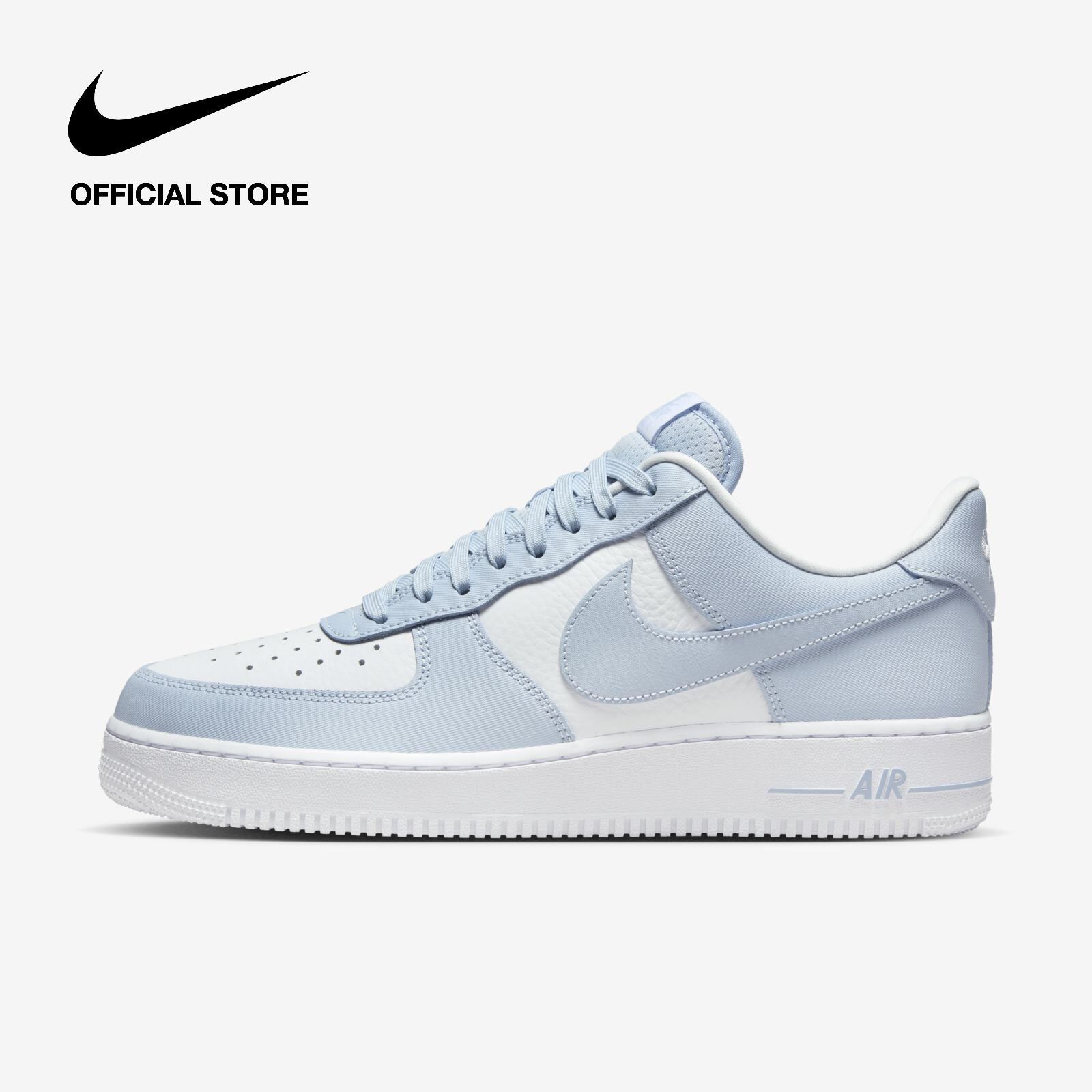 Nike Men's Air Force 1 '07 Shoes - Light Armory Blue