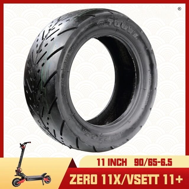 11 inch Pneumatic Tire 90/65-6.5 Inner Tube Inflatable Tyre for Electric  Scooter Speedual Plus Zero 11x Dualtron Ultra Off Road