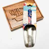 Original The Pioneer Woman Stainless Steel Multipurpose Kitchen Scoop Keepsake Floral/Sweet Romance