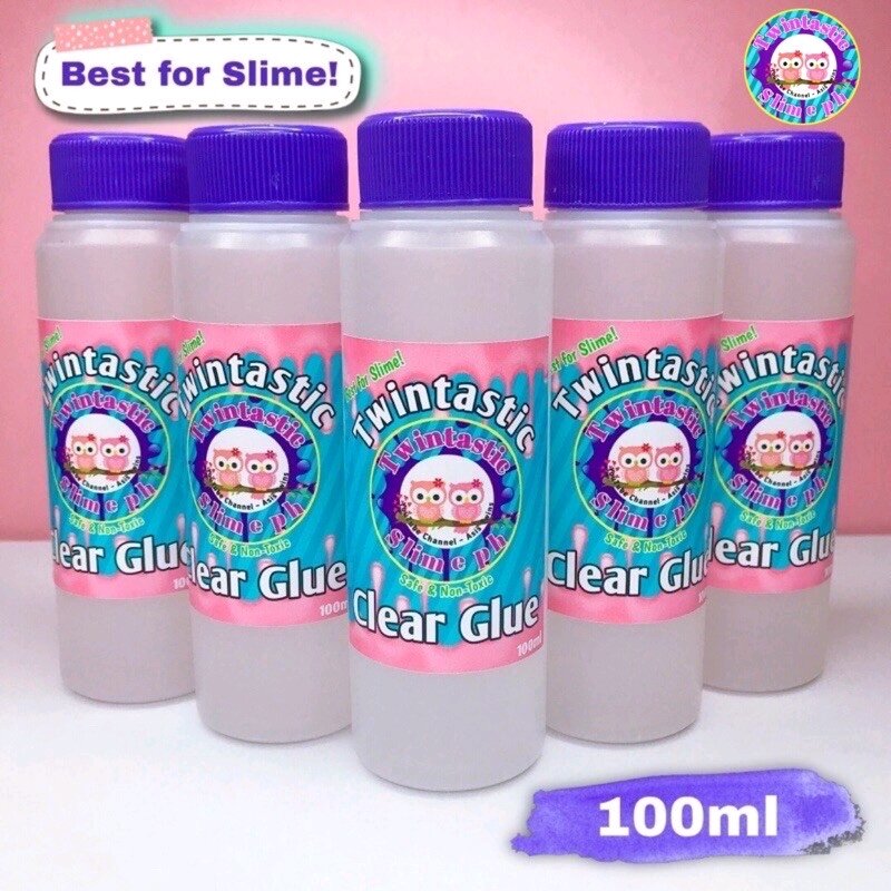 100ml Twintastic Clear Glue [Best for Slime!] Twintastic Slime Ph