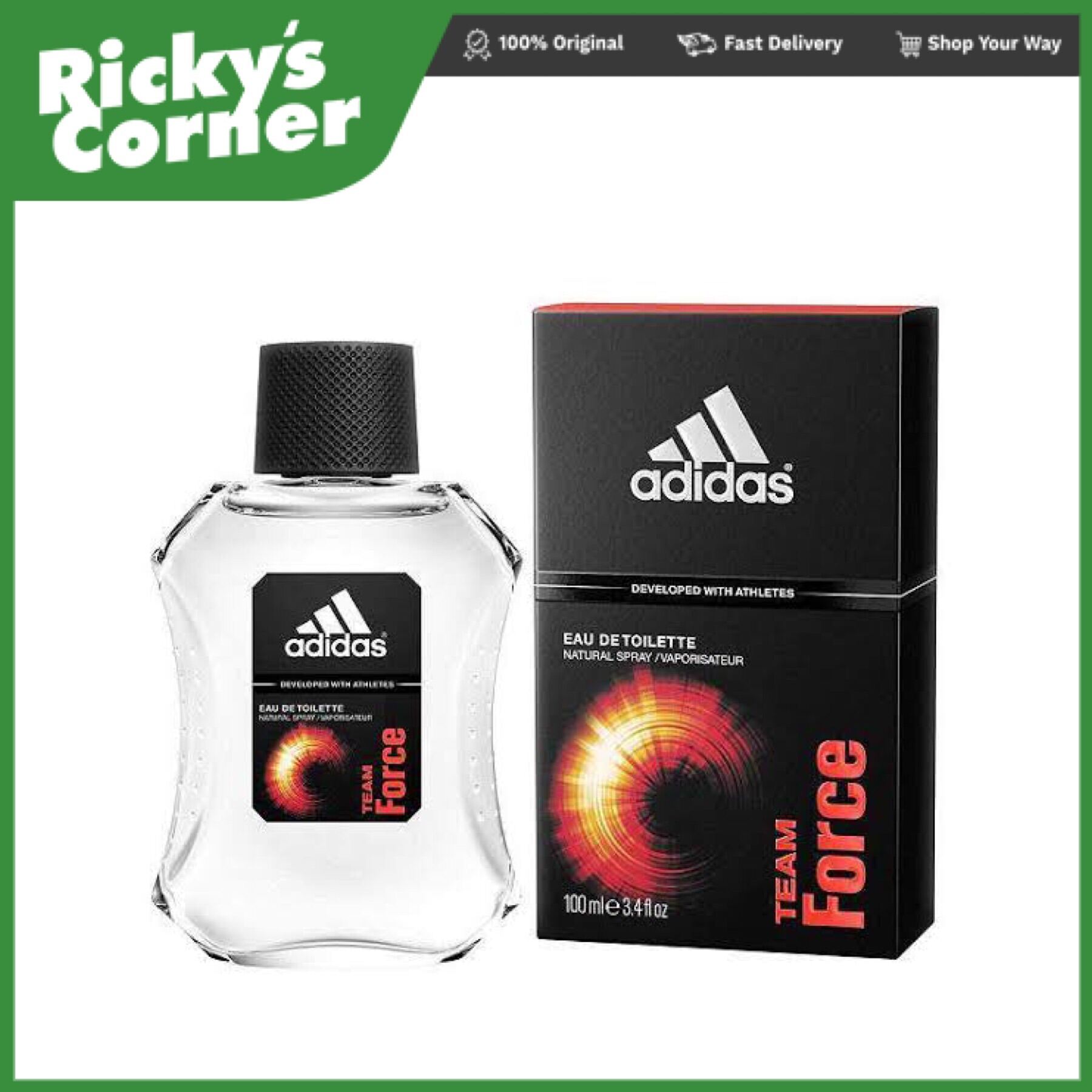 Adidas Team Force Cologne By Adidas for Men 100ml