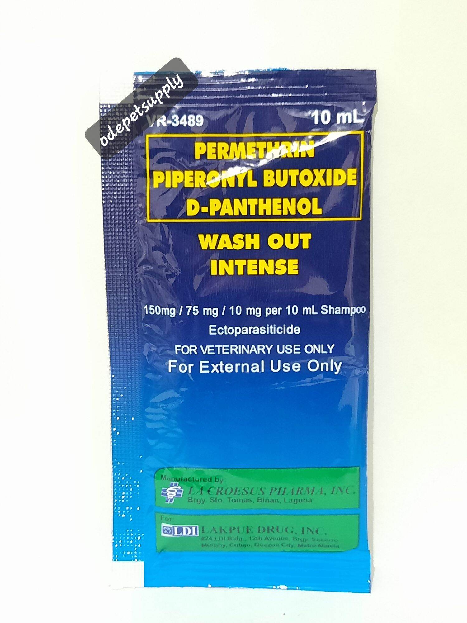 WASH OUT INTENSE SHAMPOO 10 ML Lazada PH
