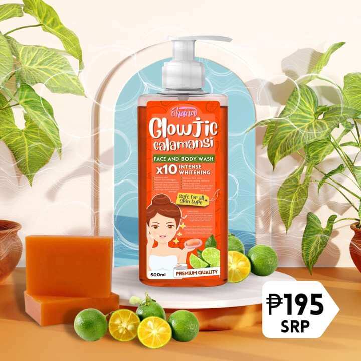 Glowjic Calamansi Face And Body Wash By Ohana Cosmetic Lazada Ph