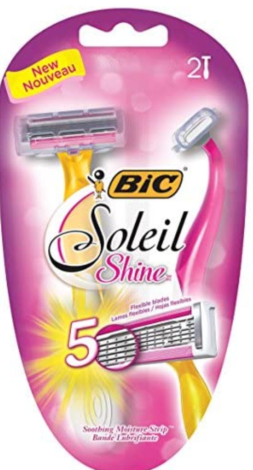 bic soleil shine 5 blade