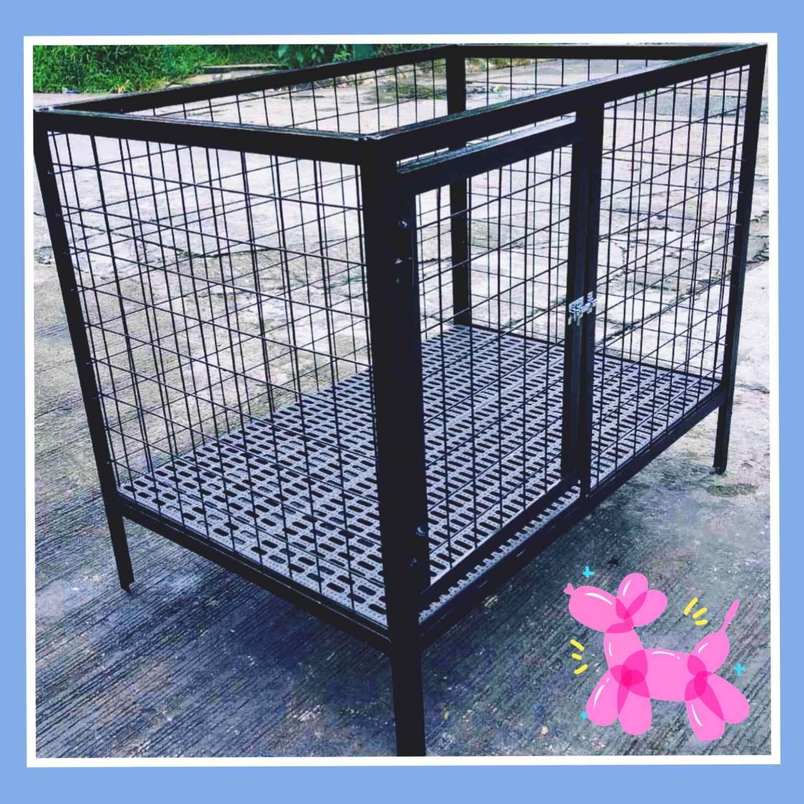 Steel matting dog cage sale