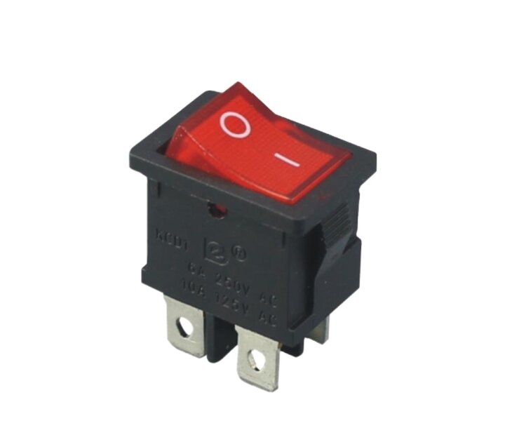 ROCKER SWITCH 4PINS DPST ON-OFF WITH LIGHT | Lazada PH