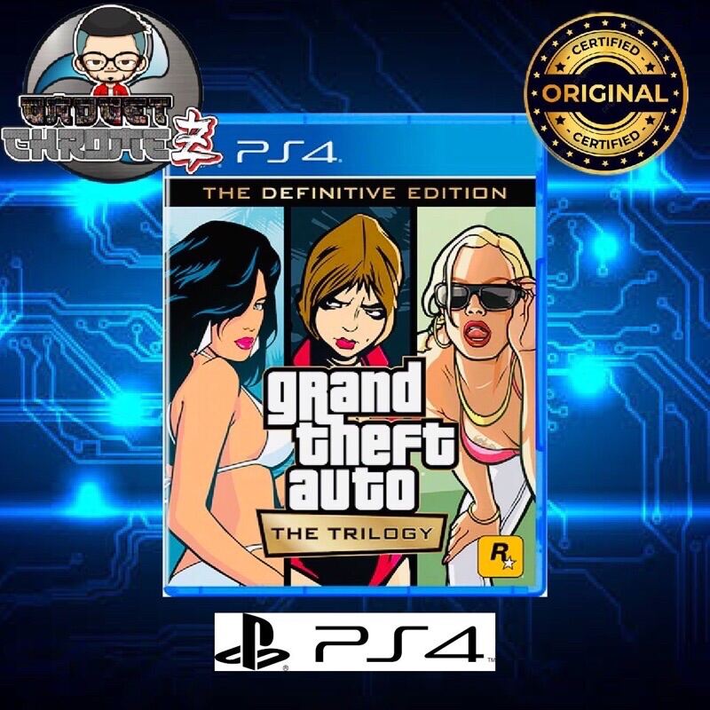 Grand Theft Auto: The Trilogy- The Definitive Edition - Ps4