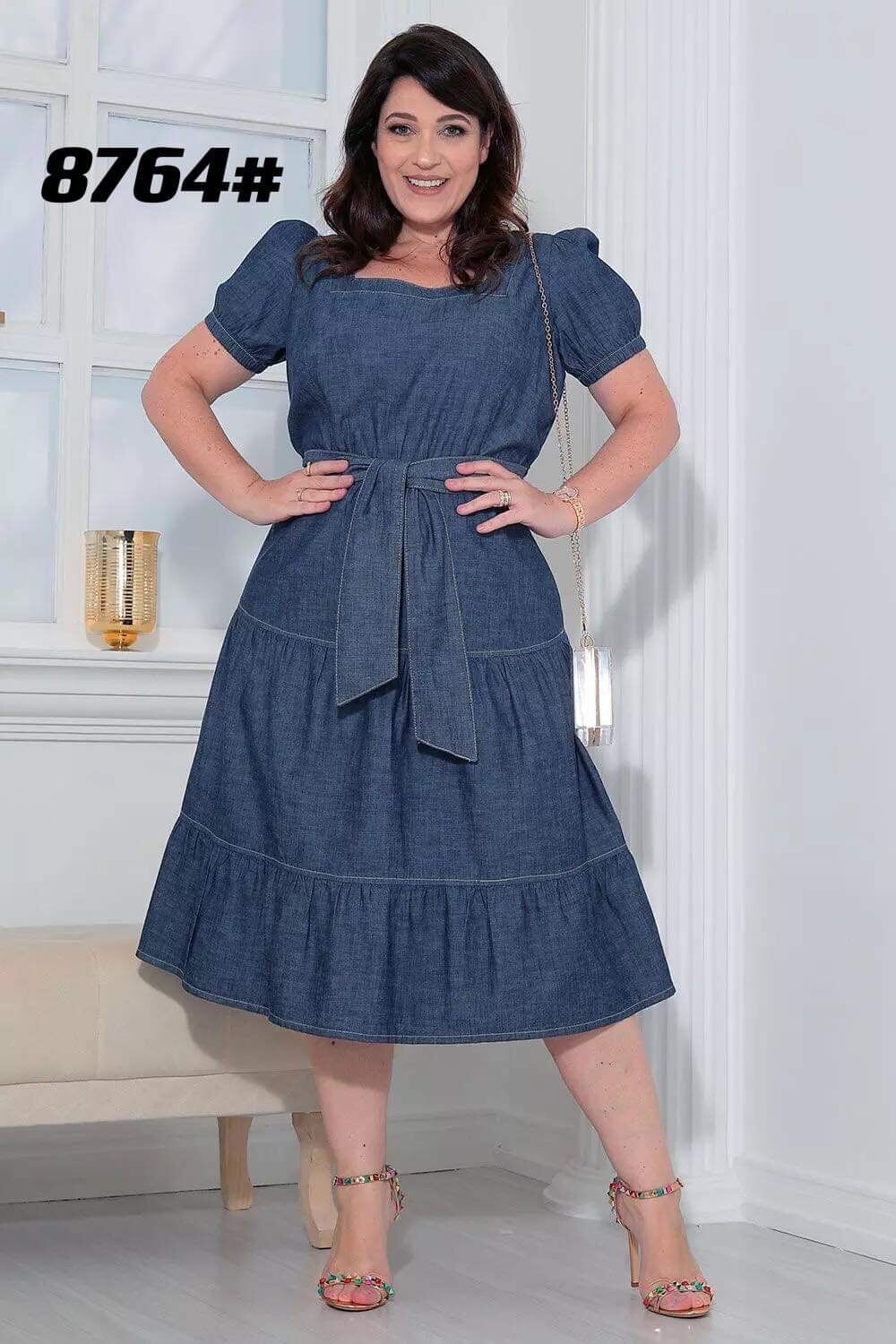 Lazada denim outlet dress