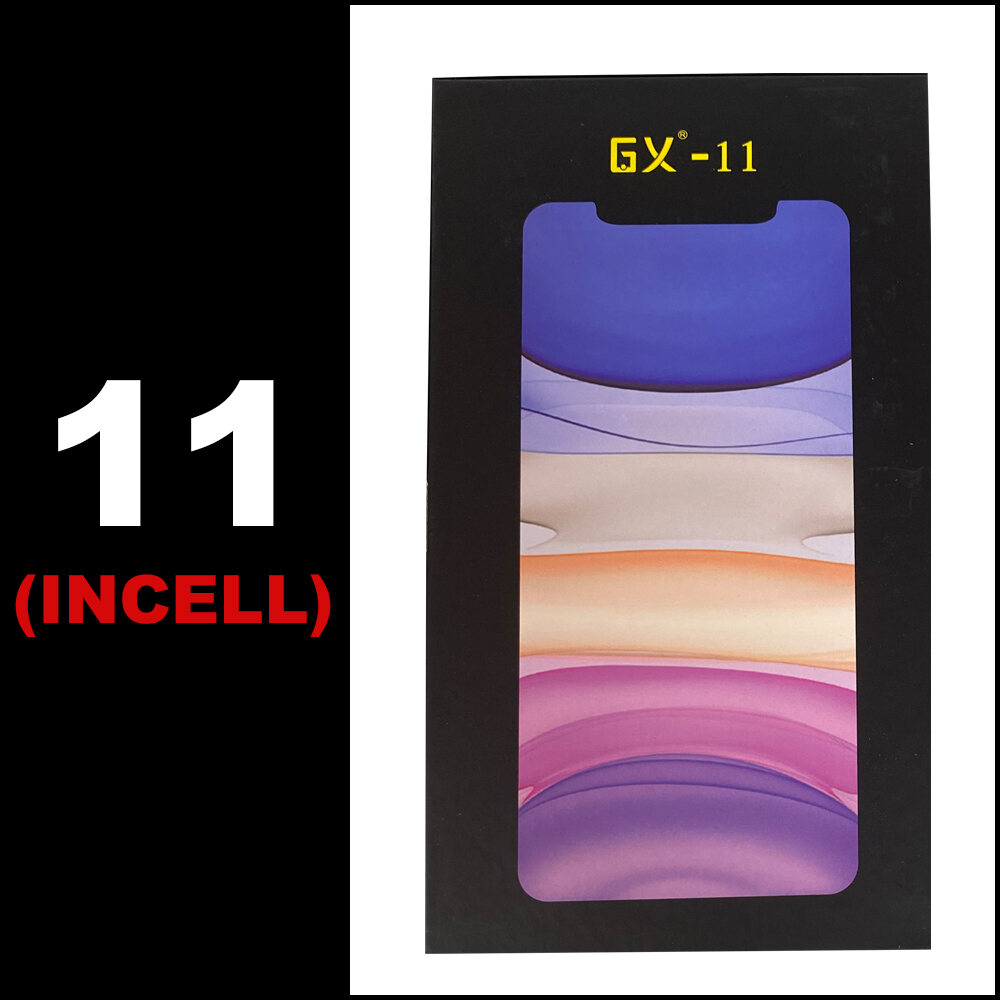 IPhone 11 Display GX Originale Touch Screen Schermo LCD Vetro Touch Screen Nero Copia