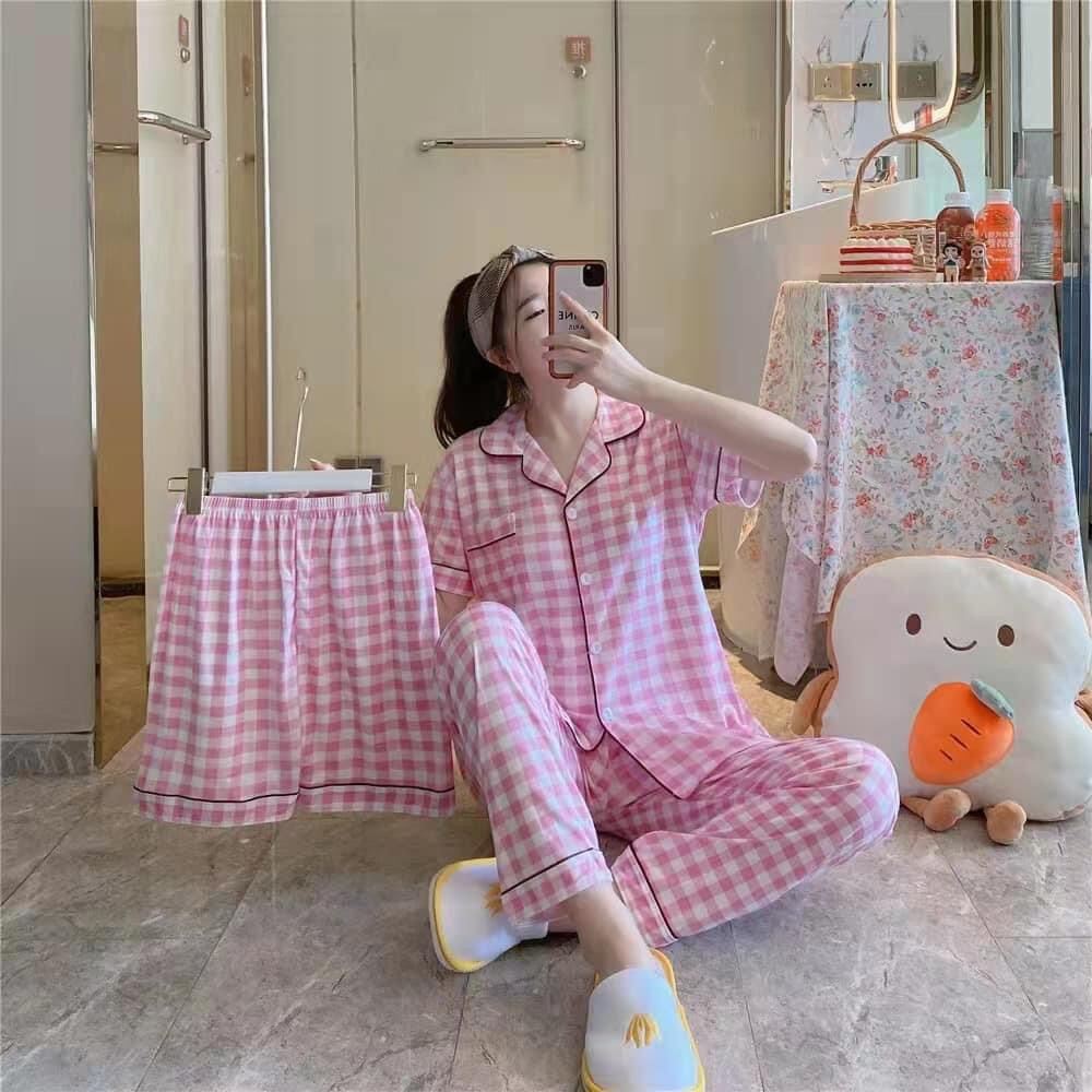 3 in 1 Polo Pajama and Short Set Lazada PH