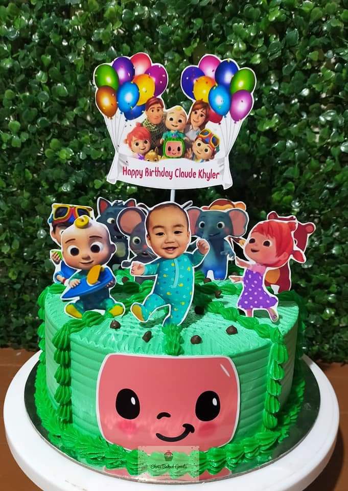 Order Cocomelon 1st birthday cake in Pune | Sweet Mantra-sonthuy.vn