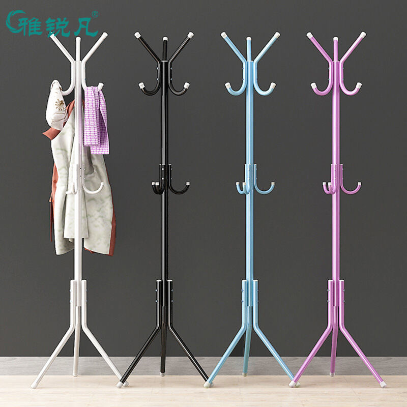 Coat Rack Hanging Pole Rack Clothes Hanger Coat Stand