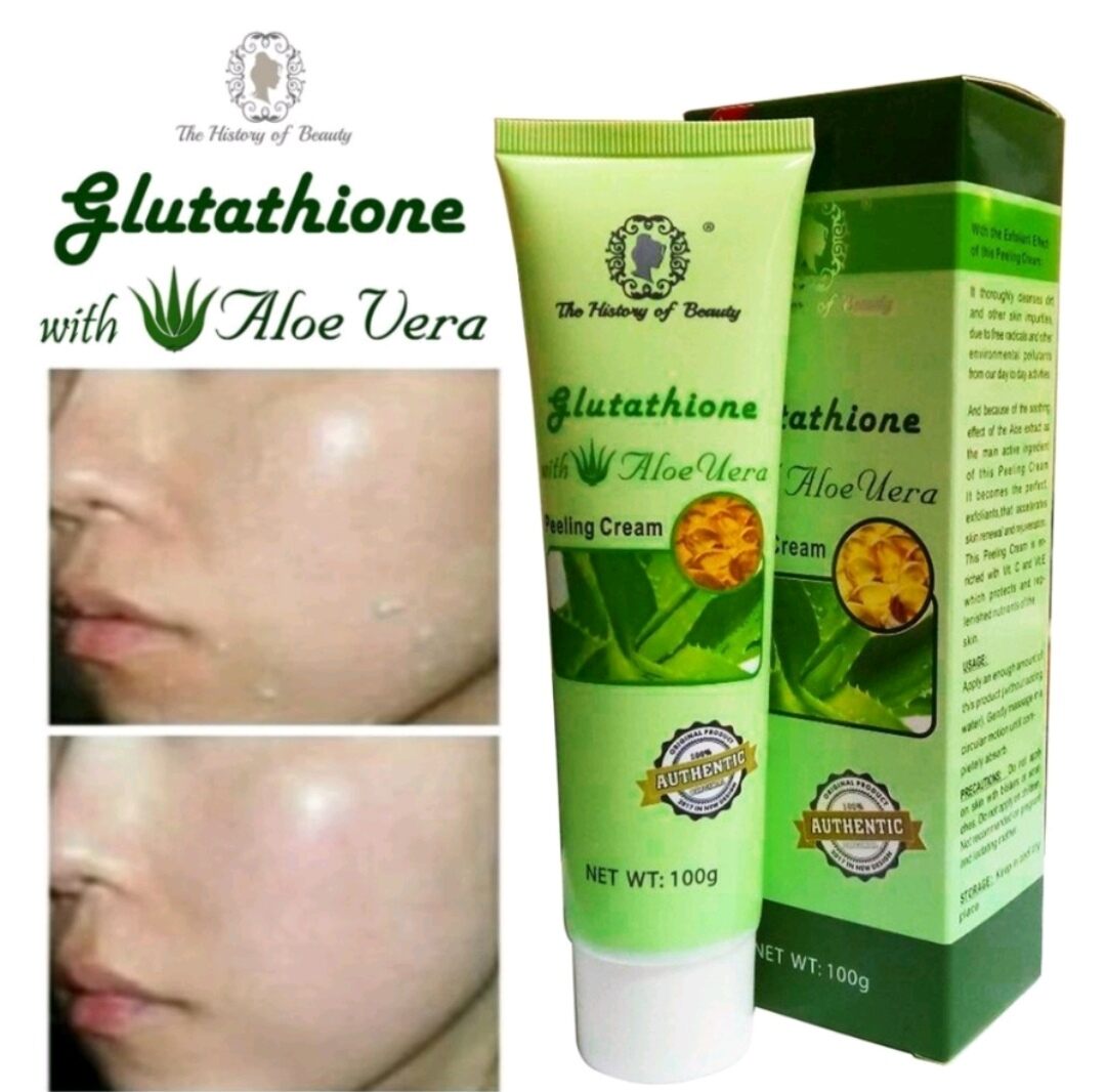 Glutathione with aloe vera peeling cream Lazada PH