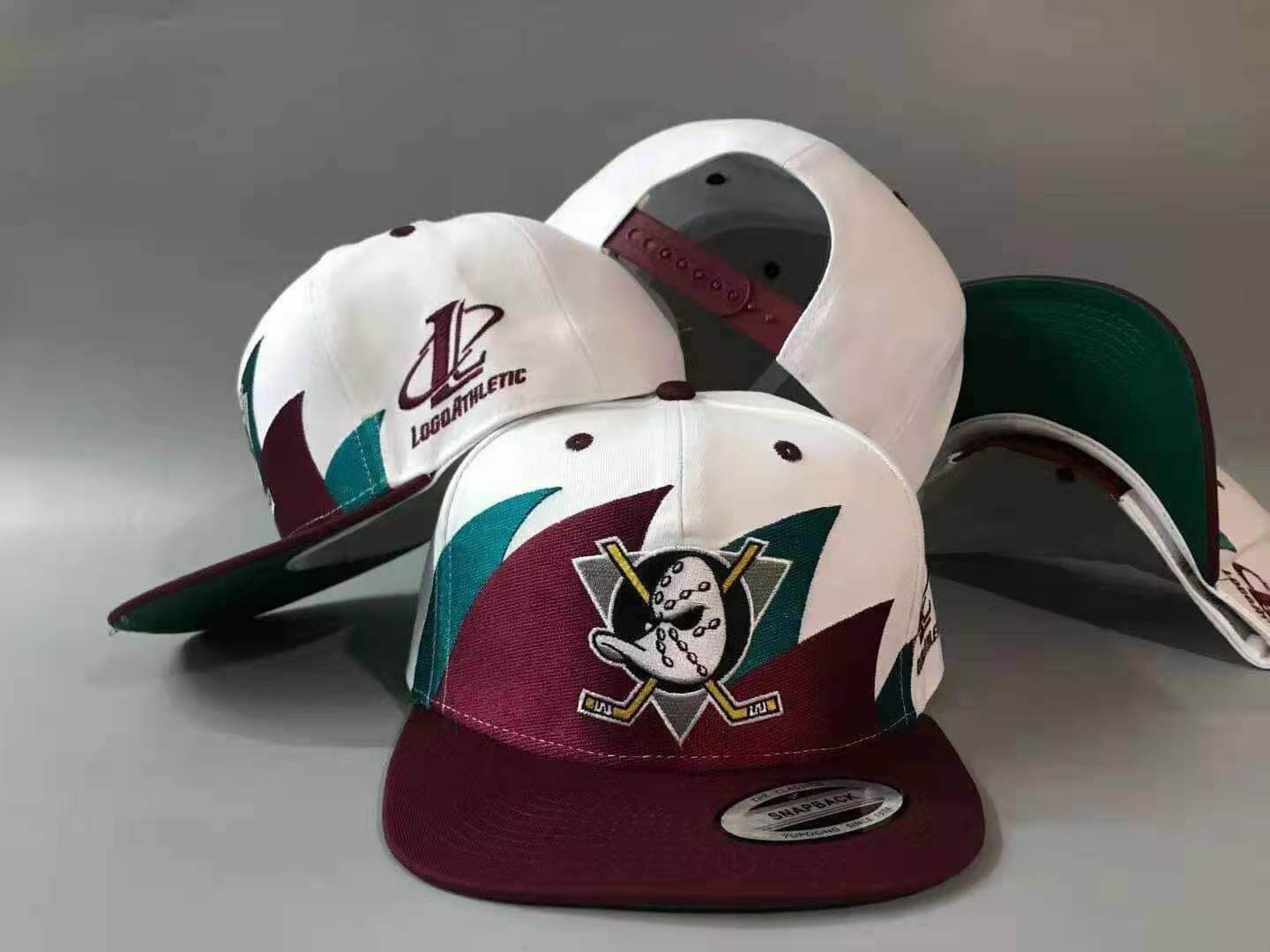 mighty ducks sharktooth snapback