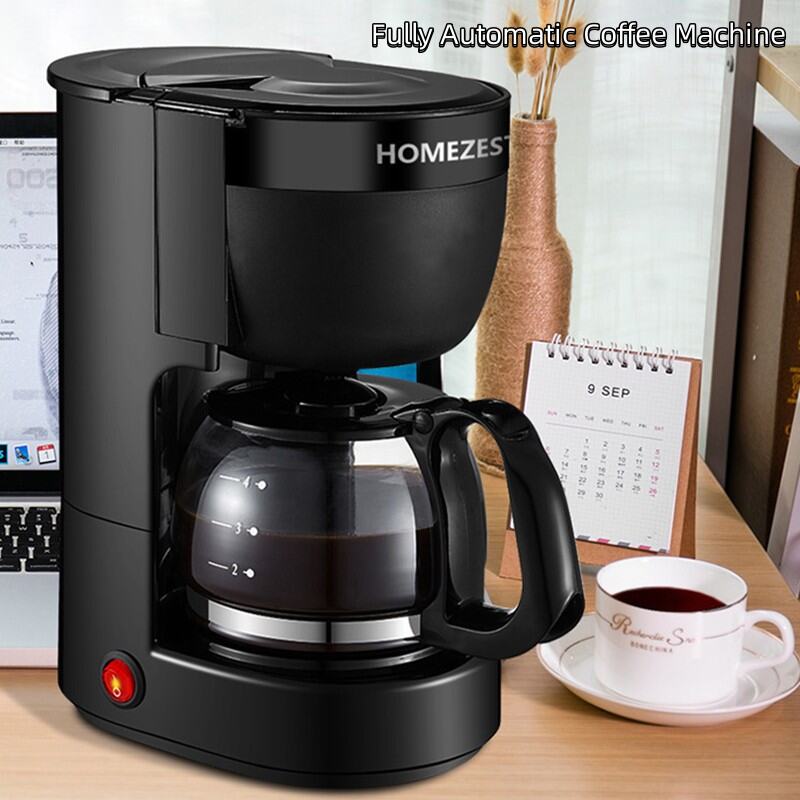 600W220V coffee machine home small automatic coffee maker American