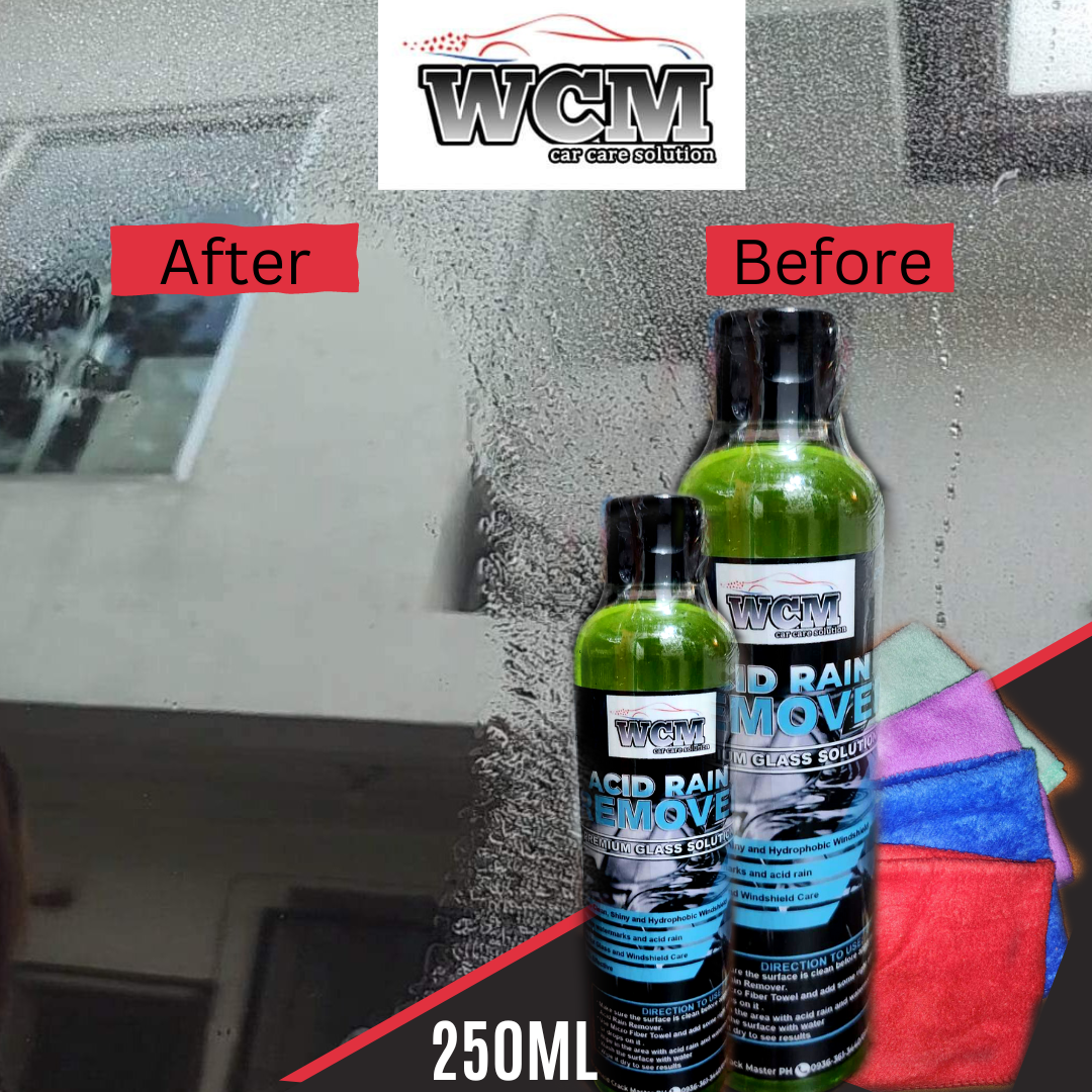 WCM Ultimate ACID RAIN REMOVER 100 Effective/With Free Microfiber