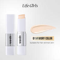 Lazy Foundation Stick Moisturizing and Natural Concealer Makeup Matte Makeup Base Keep Makeup and Sweat