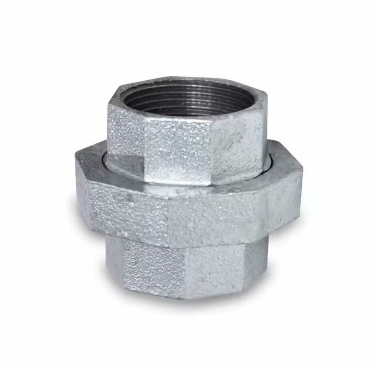 GI / GALVANIZED IRON UNION PATENTE Pipe Fittings 1/2, 3/4, 1 INCH ...