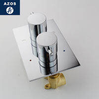 AZOS | In-Wall Concealed Thermostatic Shower Mixing Valve