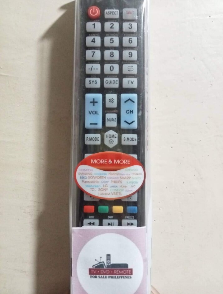 Nikai Remote (Replacement Remote, universal). 