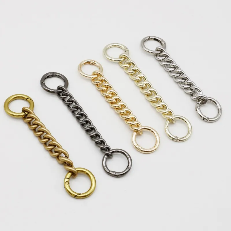 60cm/120cm Handbag Metal Chains Shoulder Bag Strap Diy Purse Chain  Detachable Replacement Purse Chain Strap For Crossbod