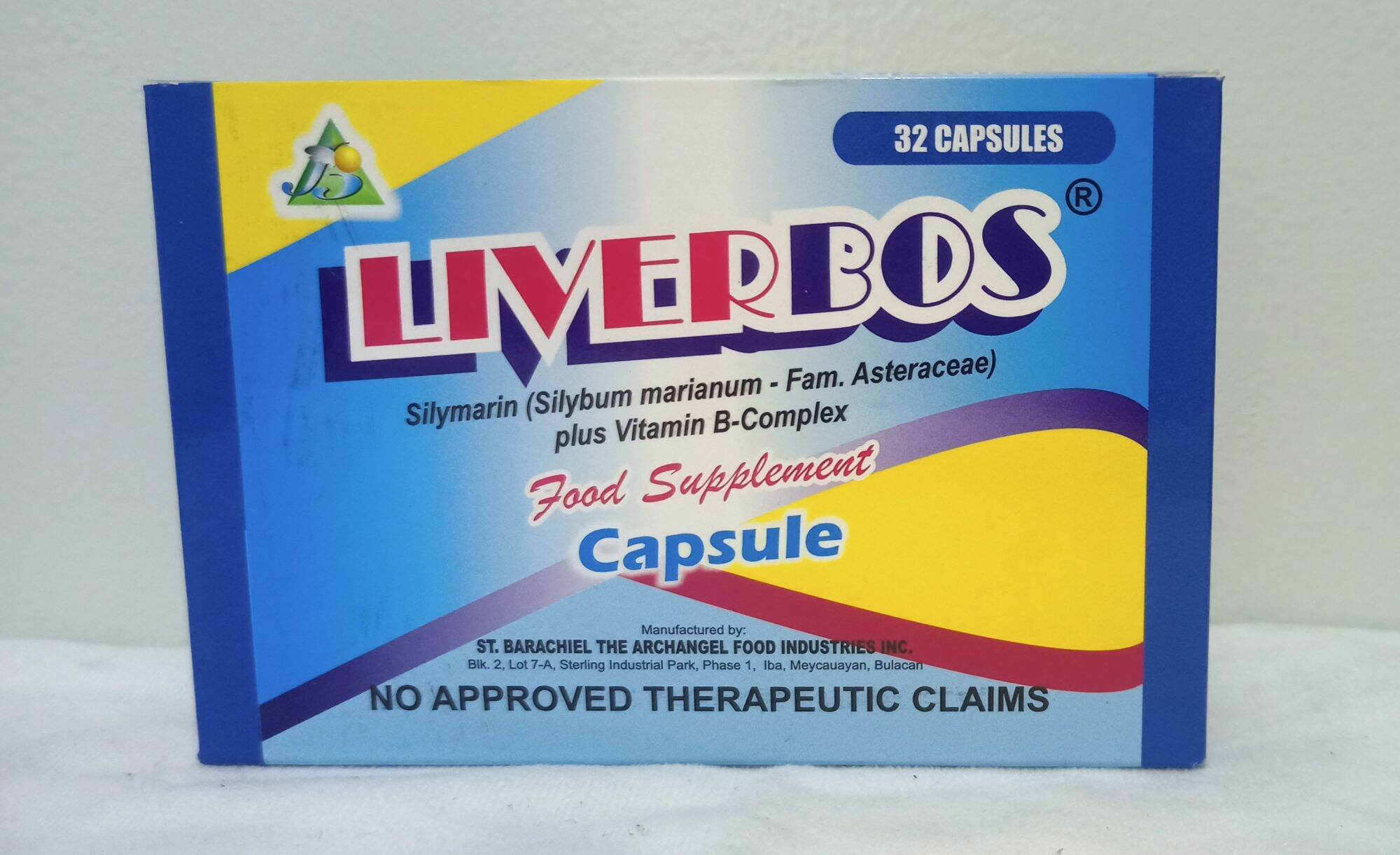 LIVERBOS silymarin + vitamin Lazada PH