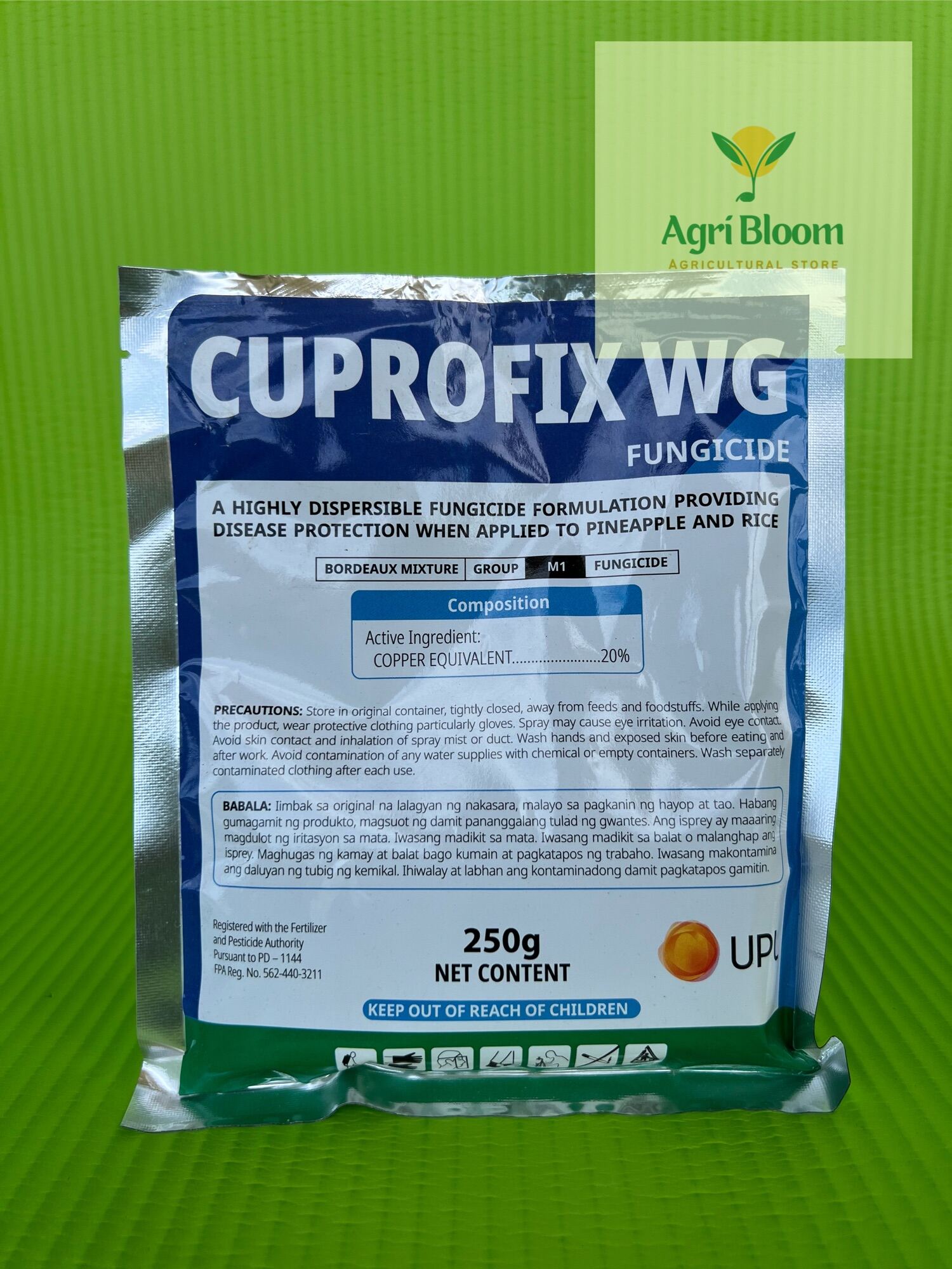 CUPROFIX WG Copper Bordeaux Mixture Fungicide (250 grams) UPL Lazada PH