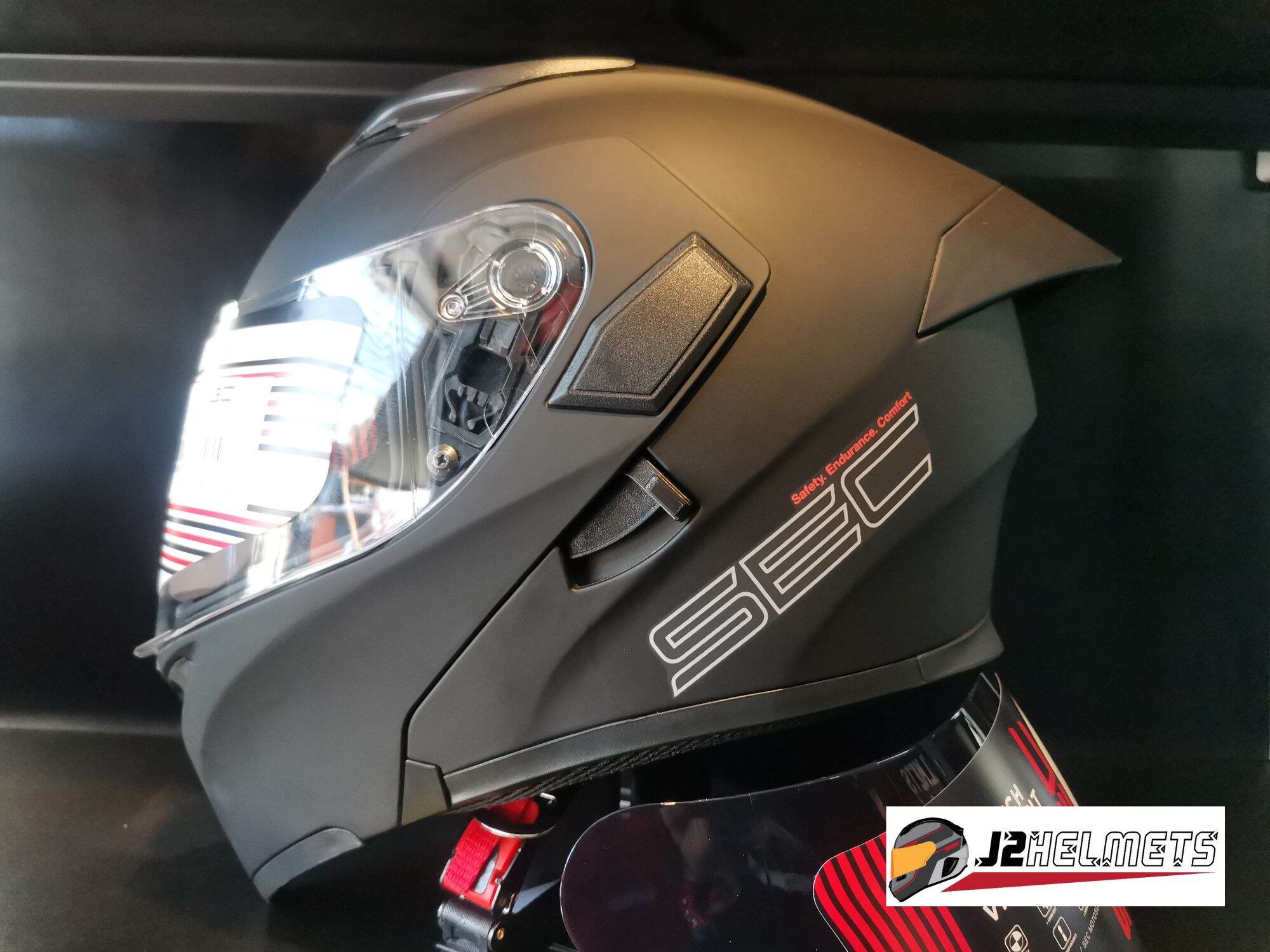 SEC WINDSTORM V3 MODULAR DUAL VISOR HELMET Lazada PH