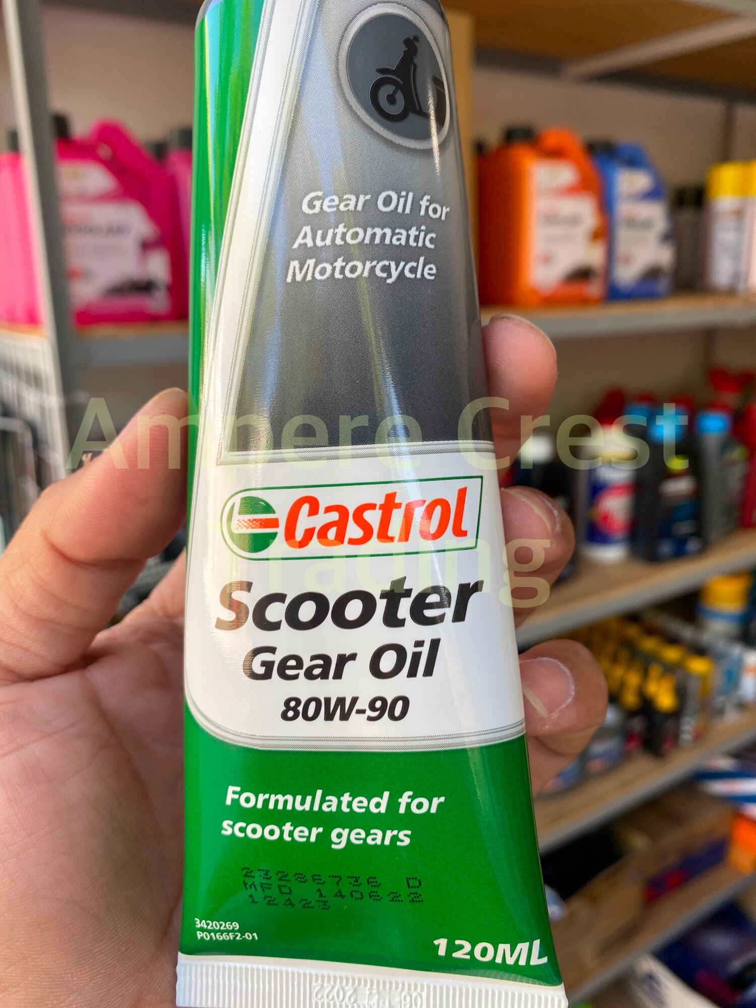 Castrol Scooter Gear Oil 80W-90 120ml | Lazada PH