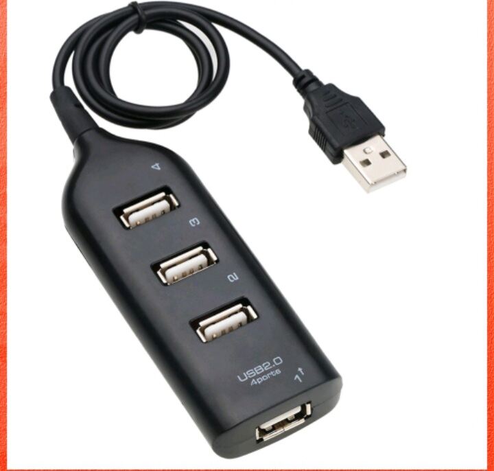 Hi SPEED USB HUB 2.0 480MBPS 4PORTS