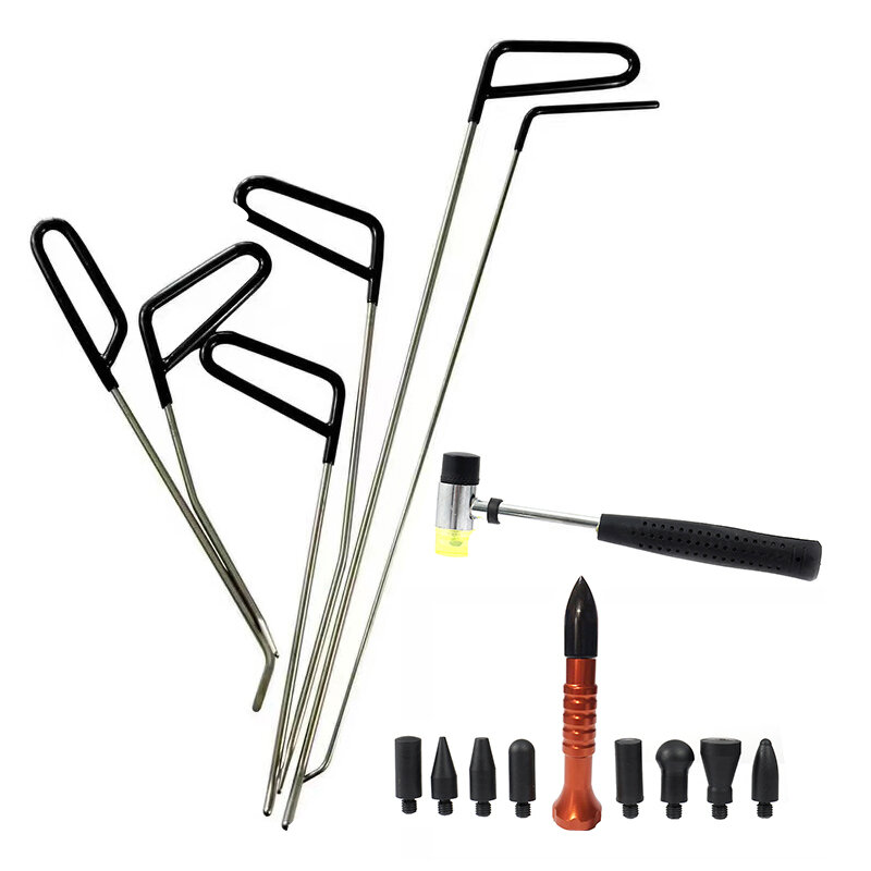 Car Dent Repair Hail Remover Hooks Rods Car Paintless Dent Removal Door ...