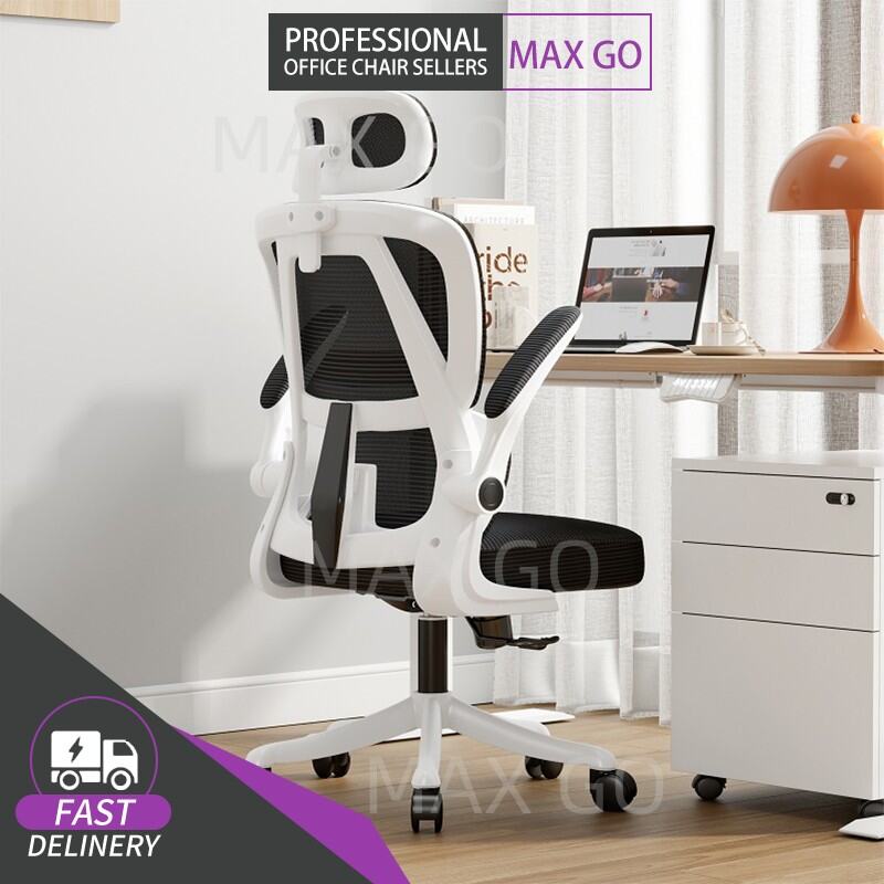 【Free Shipping】Ergonomics Chair Mesh Office Chair with Rocking Computer