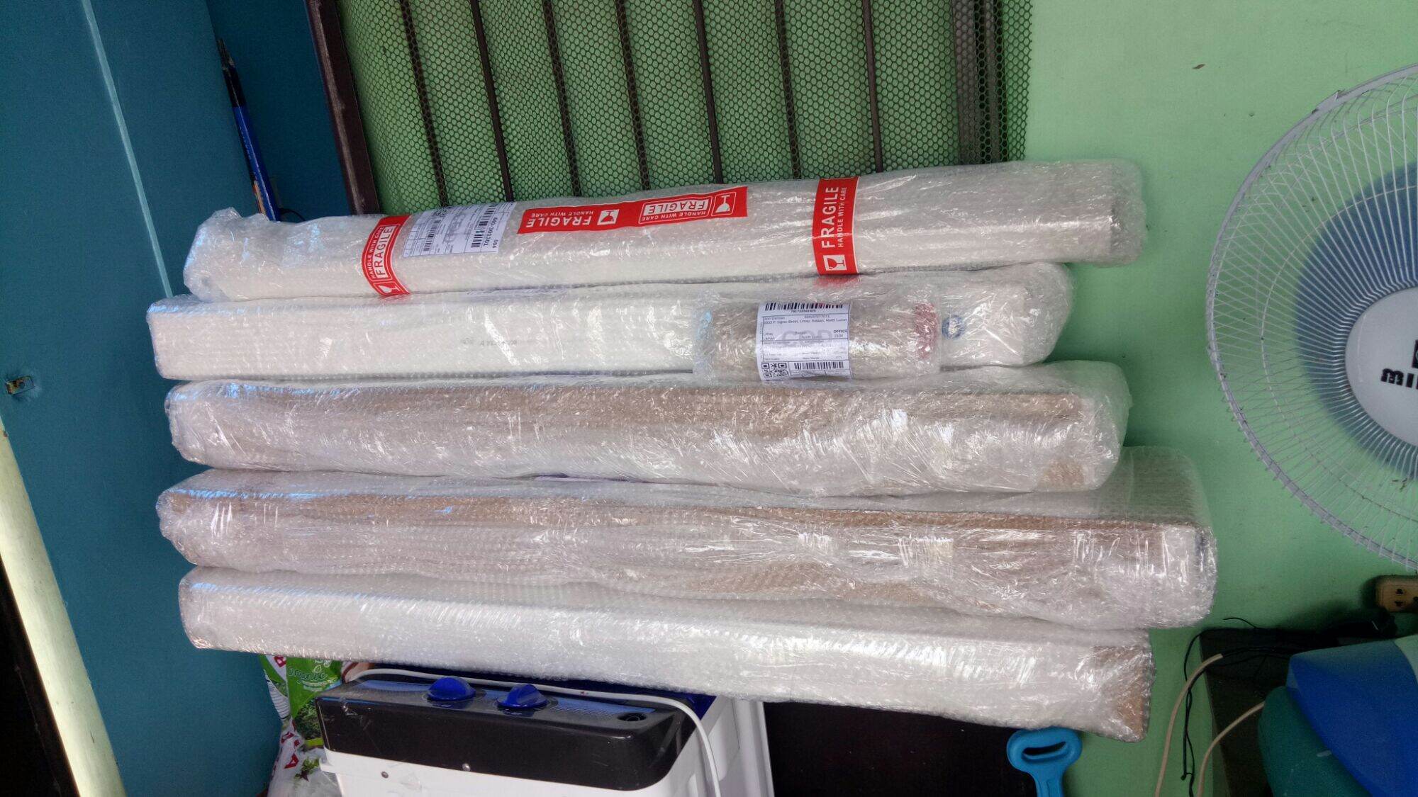 tubular pvc downspout for hydroponics 4ft (NFT chanel set) with end cap