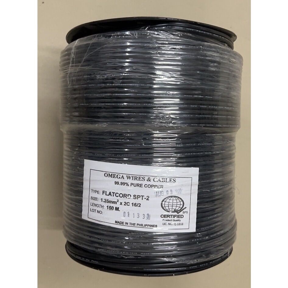 omega-electrical-wire-flat-cord-1-roll-18-2-16-2-22-2-150m-lazada-ph