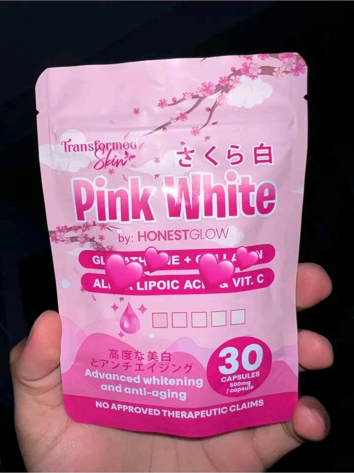 Pink White Capsule By Honest Glow